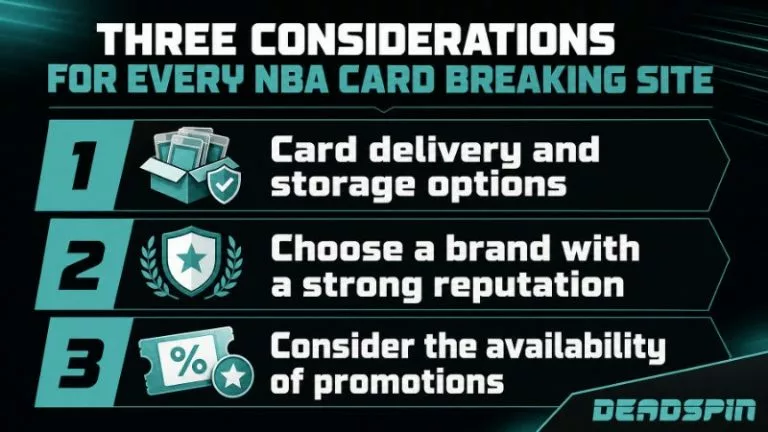 Three considerations for every NBA card breaking site