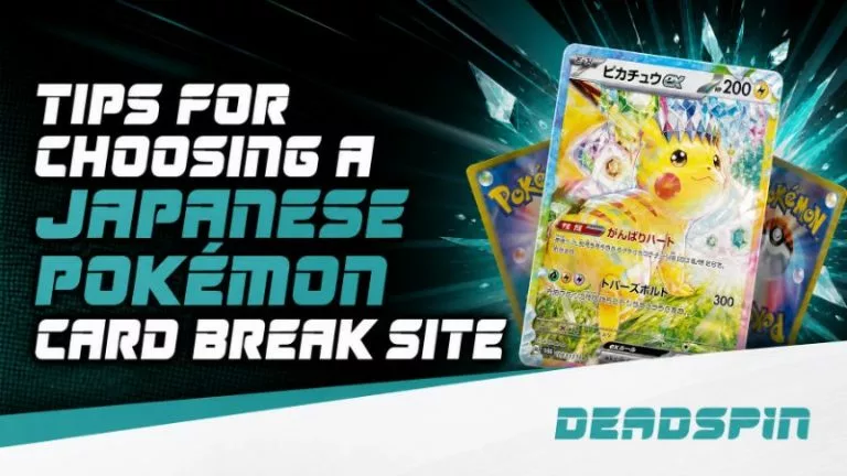 Tips for Choosing a Japanese PokÃ©mon Card Break Site
