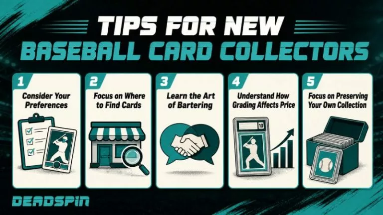 Tips for new baseball card collectors
