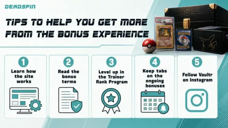 Tips to help you get more from the bonus experience
