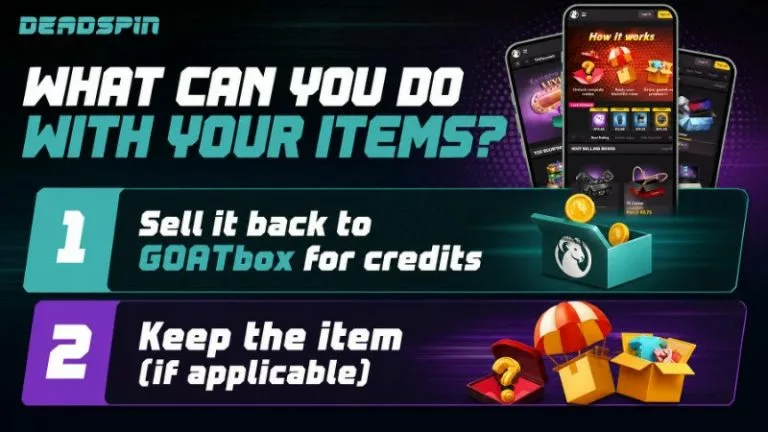 What can you do with your items?