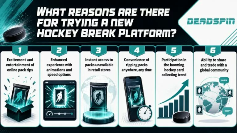 What reasons are there for trying a new hockey break platform?