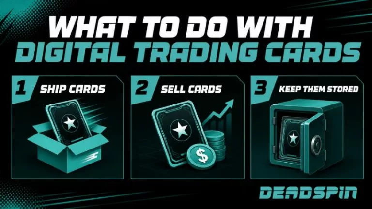 What to do with digital trading cards