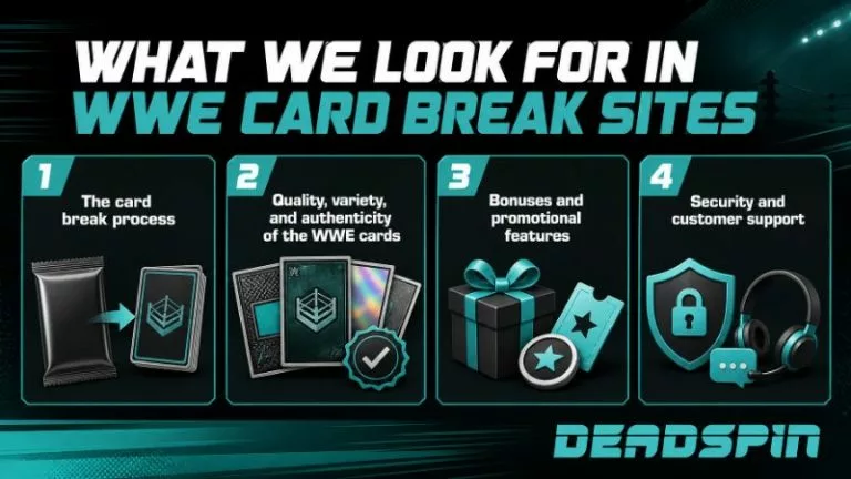 What We Look for in WWE Card Break Sites