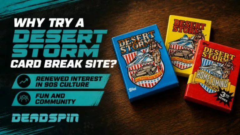 Why Try a Desert Storm Card Break Site?