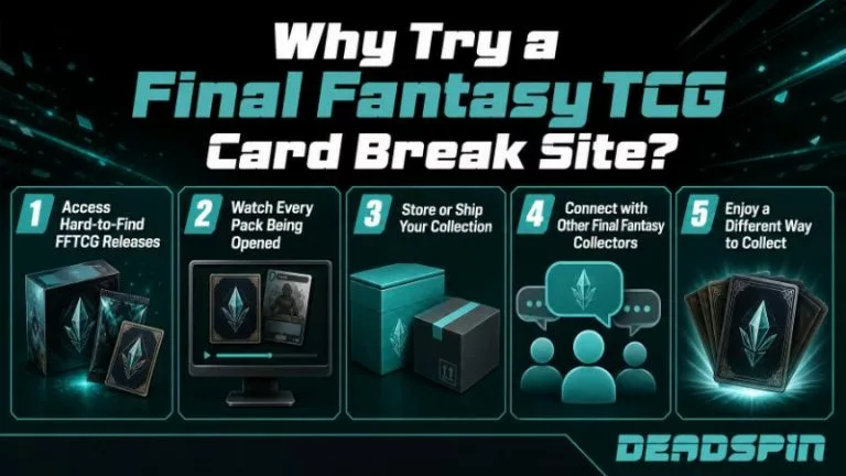 Why Try a Final Fantasy TCG Card Break Site?