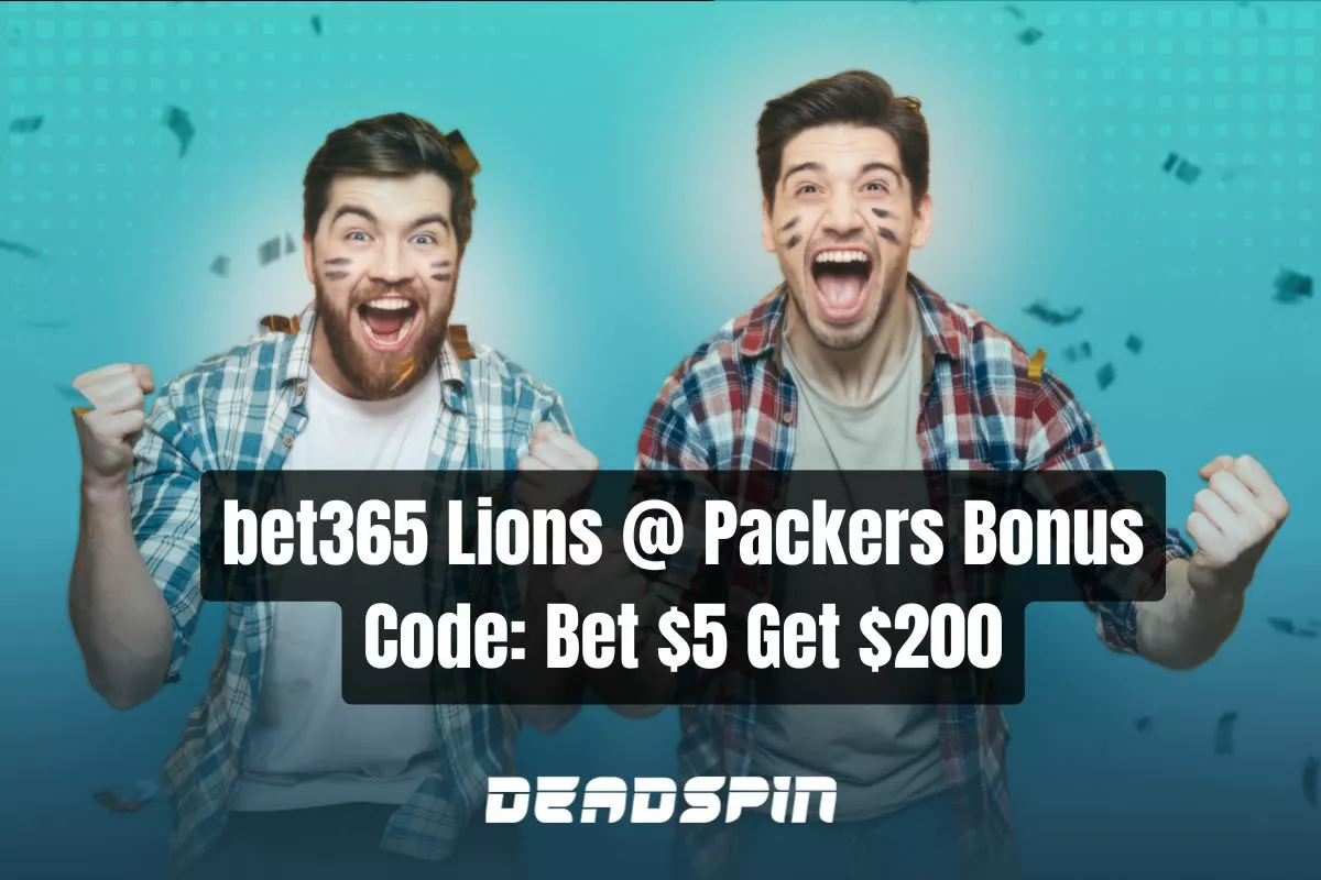 bet365 Bonus Code for Lions @ Packers (NFL Week 1): Bet $5 Get $200 in Bonus Bets