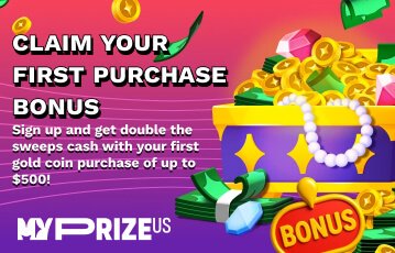 MyPrize.US Promo Code: Up To 750,000 Gold Coins, 65 SC & Free Spins