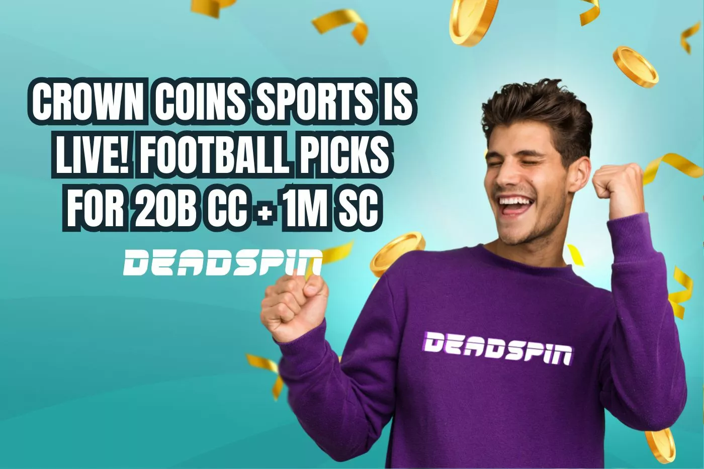Crown Coins Sports Is Live! Football Picks for 20B CC + 1M SC