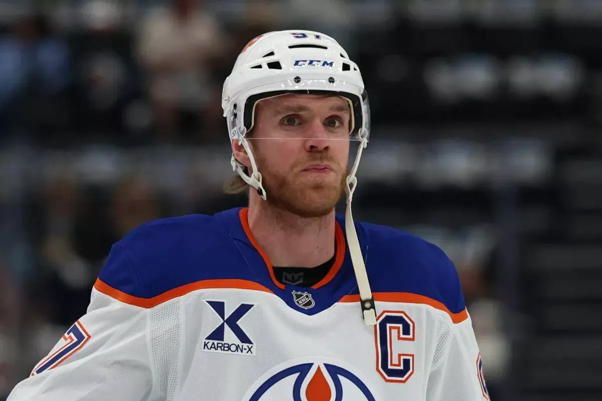 Oilers star Connor McDavid