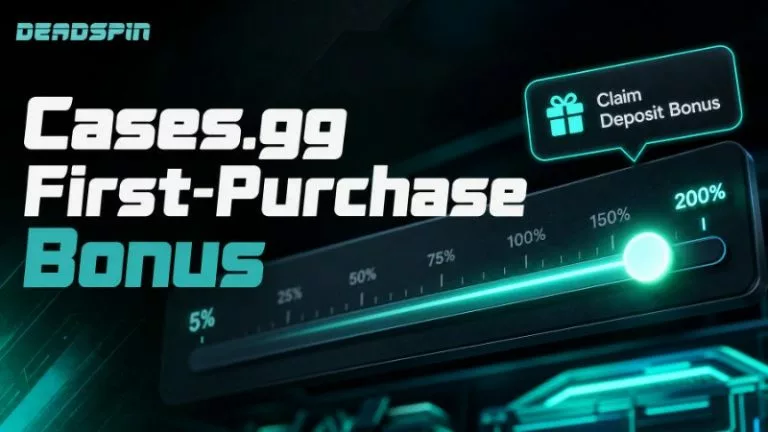 Cases.gg First-Purchase Bonus