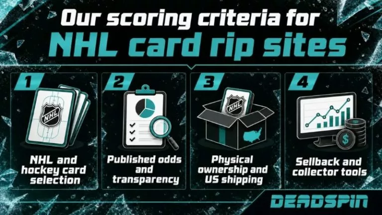 NHL Card Rip Sites