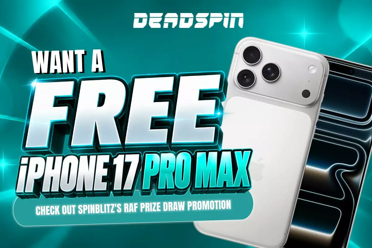 Win a Free iPhone 17 Pro Max at SpinBlitz