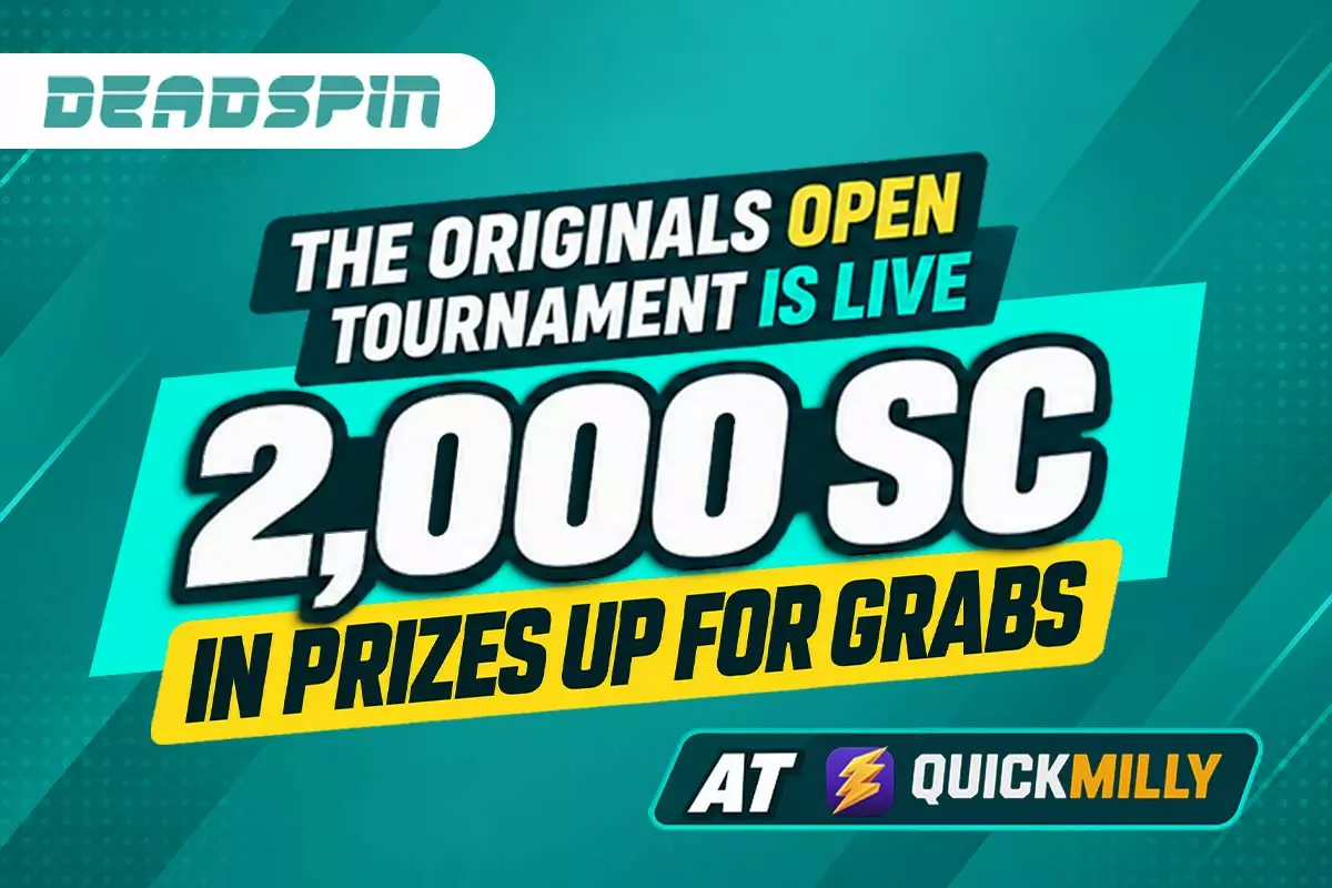 QuickMilly's Originals Open: 2,000 SC in Prizes