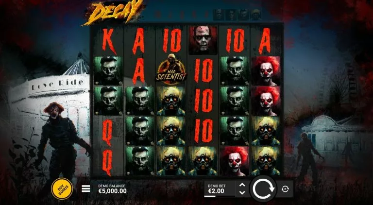 decay hacksaw gaming