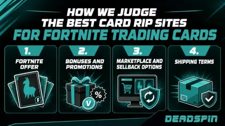 How we judge the Fortnite card rip sites
