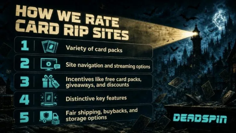 how we rate card rip sites