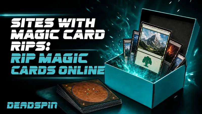 Sites With Magic Card Rips: Rip Magic Cards Online