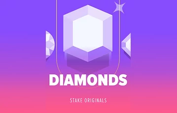 Stake.com diamonds game
