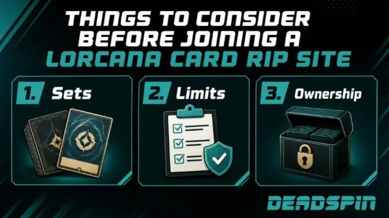 Things to consider before joining a Disney card rips site