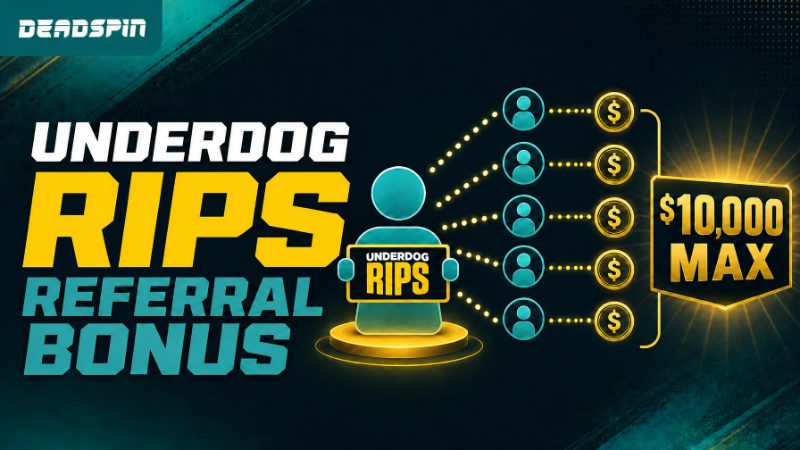 Underdog Rips referral bonus