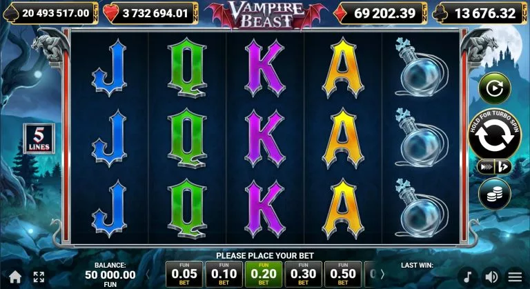 vampire bites amusnet