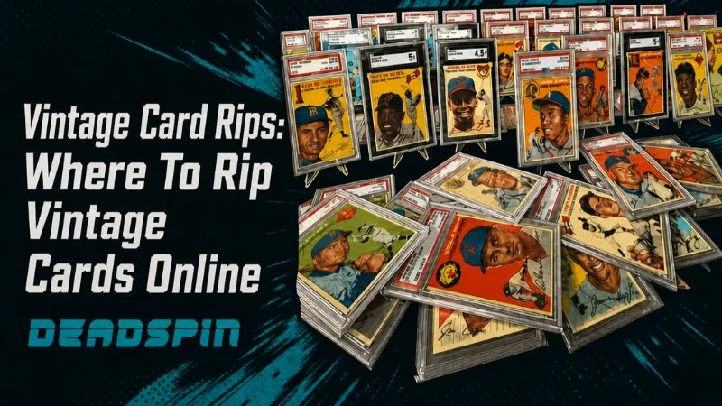 Vintage Card Rips: Where To Rip Vintage Cards Online
