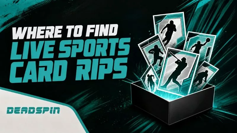 Where To Find Live Sports Card Rips This September