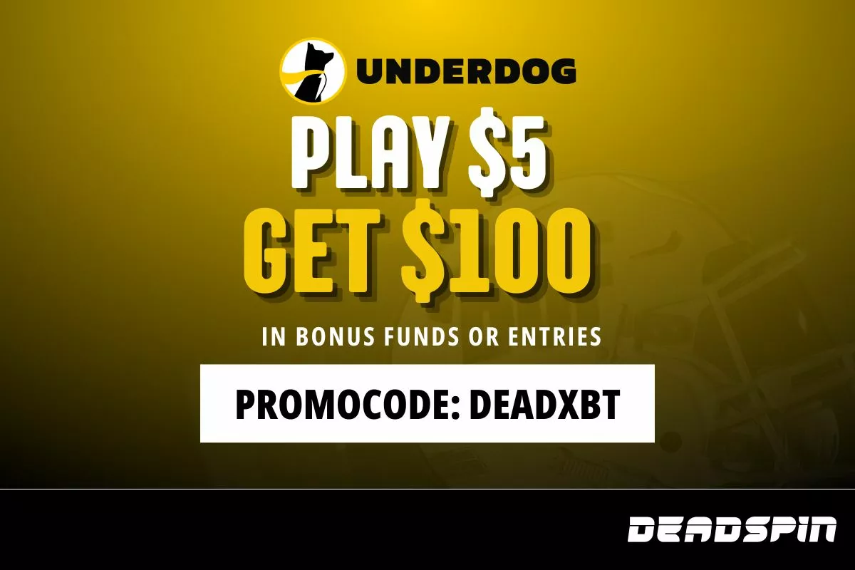 Underdog Promo Code DEADXBT: MNF Week 9 Dallas Cowboys vs Arizona Cardinals