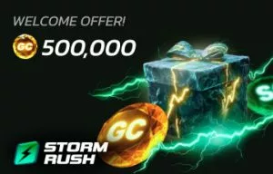 Stormrush No Deposit Bonus Code for November 2025: 750k GC &amp; 1 Free SC