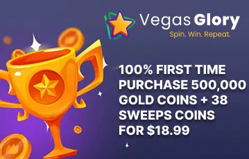 Vegas Glory first purchase bonus