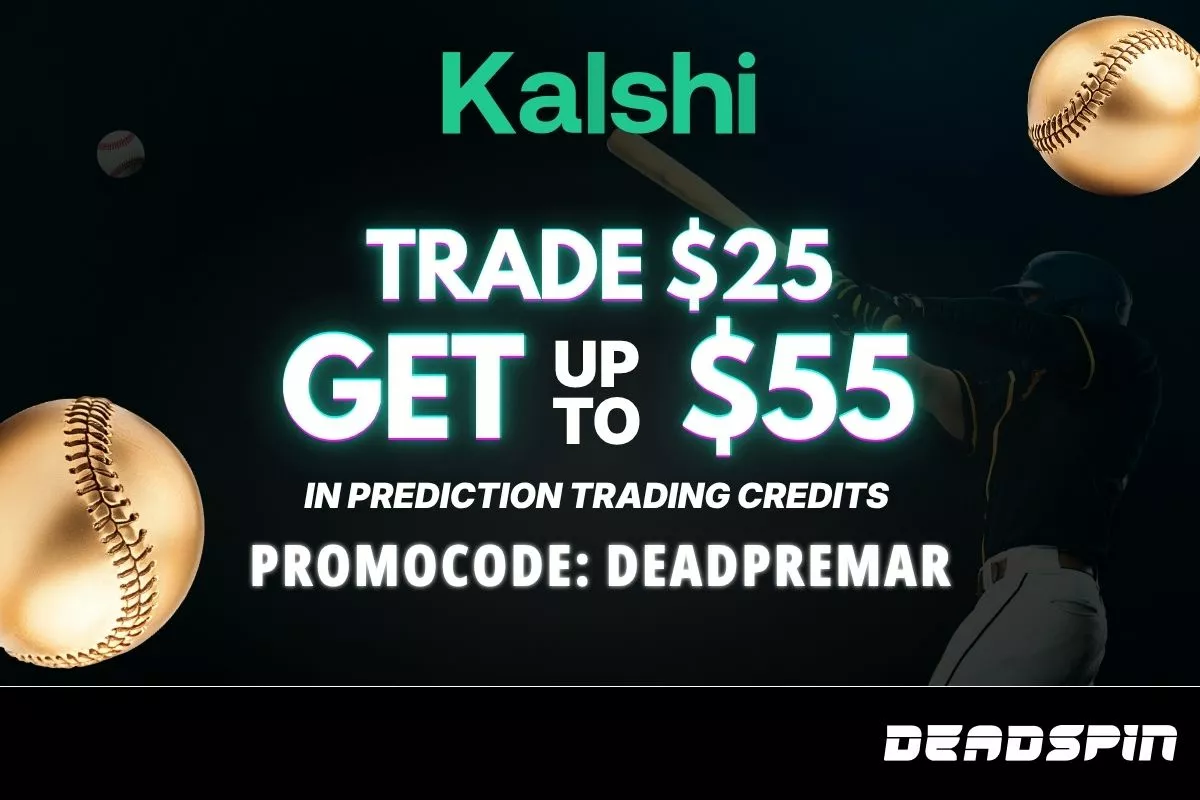 Kalshi MLB Promo Code DEADPREMAR Get $55
