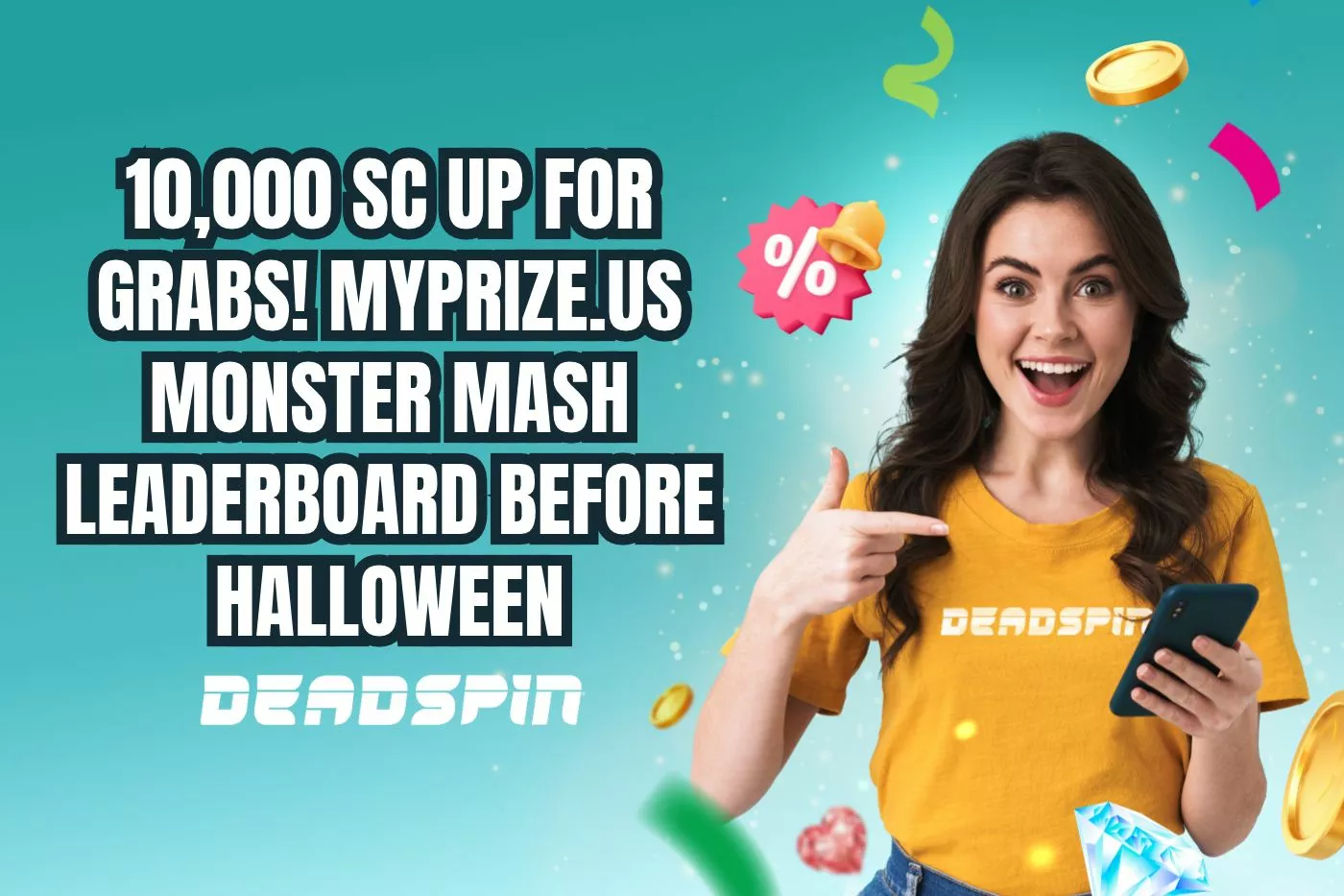 10,000 SC Up for Grabs! MyPrize.us Monster Mash Leaderboard Before Halloween