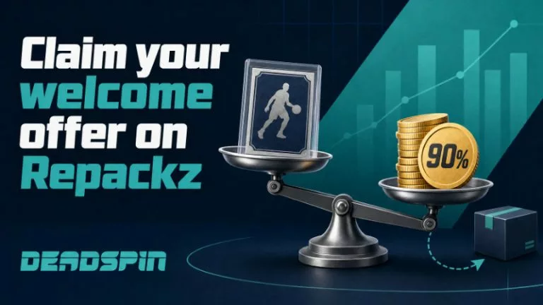 Claim your welcome offer on Repackz