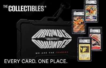 The Collectibles trading card storage case displayed