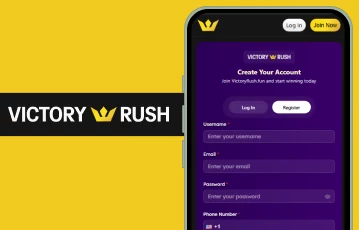 Victory Rush mobile sign up