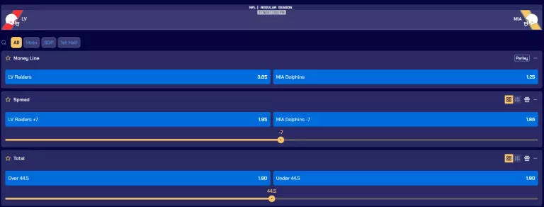 nfl betting options sportzino