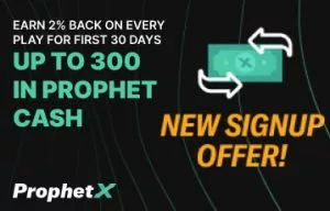 Get Prophet X Promo Codes Rated for 2025: 2% Of Matched Prophet Cash