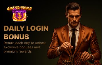 grand vault casino daily promo