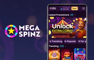 MegaSpinz mobile