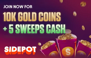 New sidepot welcome bonus