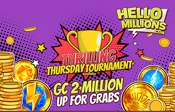 Hello Millions casino grabs