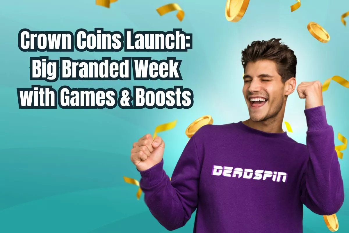 Crown Coins Launch Big Branded Week: Exclusive Games, Daily Boosts & More