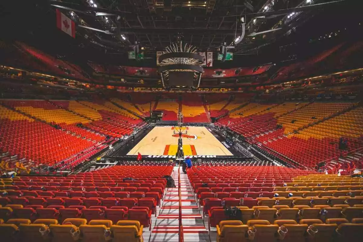 Miama Heat NBA basketball arena