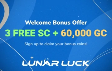 LunarLuck Promo Codes 2026: Claim 60,000 GC & 3 Free SC At Sign Up