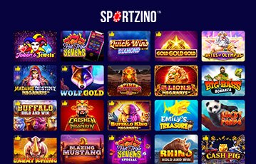 Tragaperras del casino social Sportzino